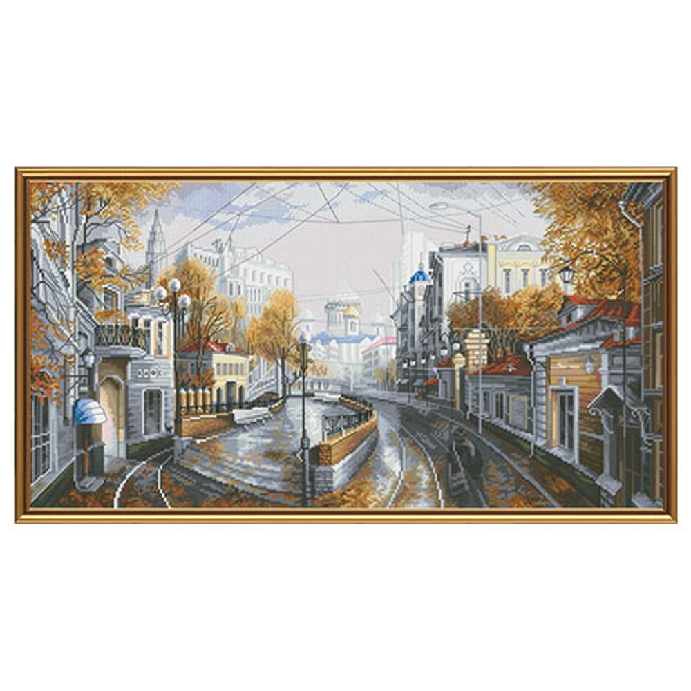 Набор для вышивания нитками Нова Слобода, Московское каприччио, 50х26 см