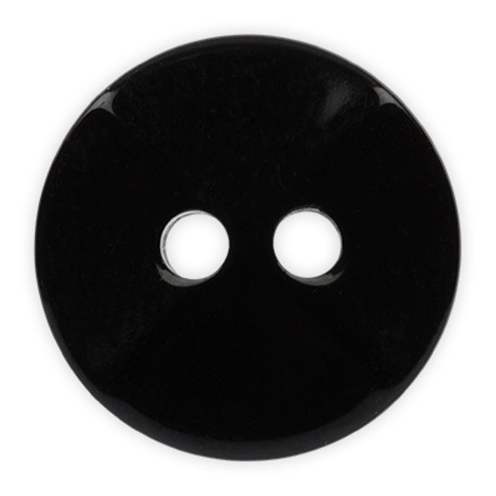 Пуговицы рубашечные/блузочные 11 мм, 40 шт, А008 черный, Gamma JEY 0001