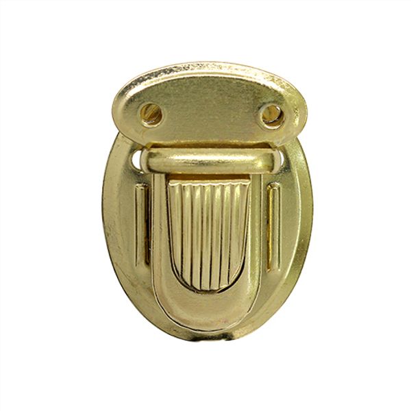 Застежка 25х34 мм, брасс, 10 шт