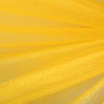 Фатин Кристалл блестящий, средняя жесткость 300 см, цв. 17 желтый, 5 метров