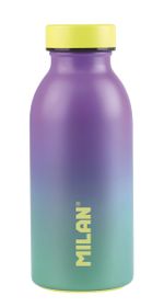 Бутылка металлическая для напитков 354 мл, лиловый, Milan Silver series 643012SN