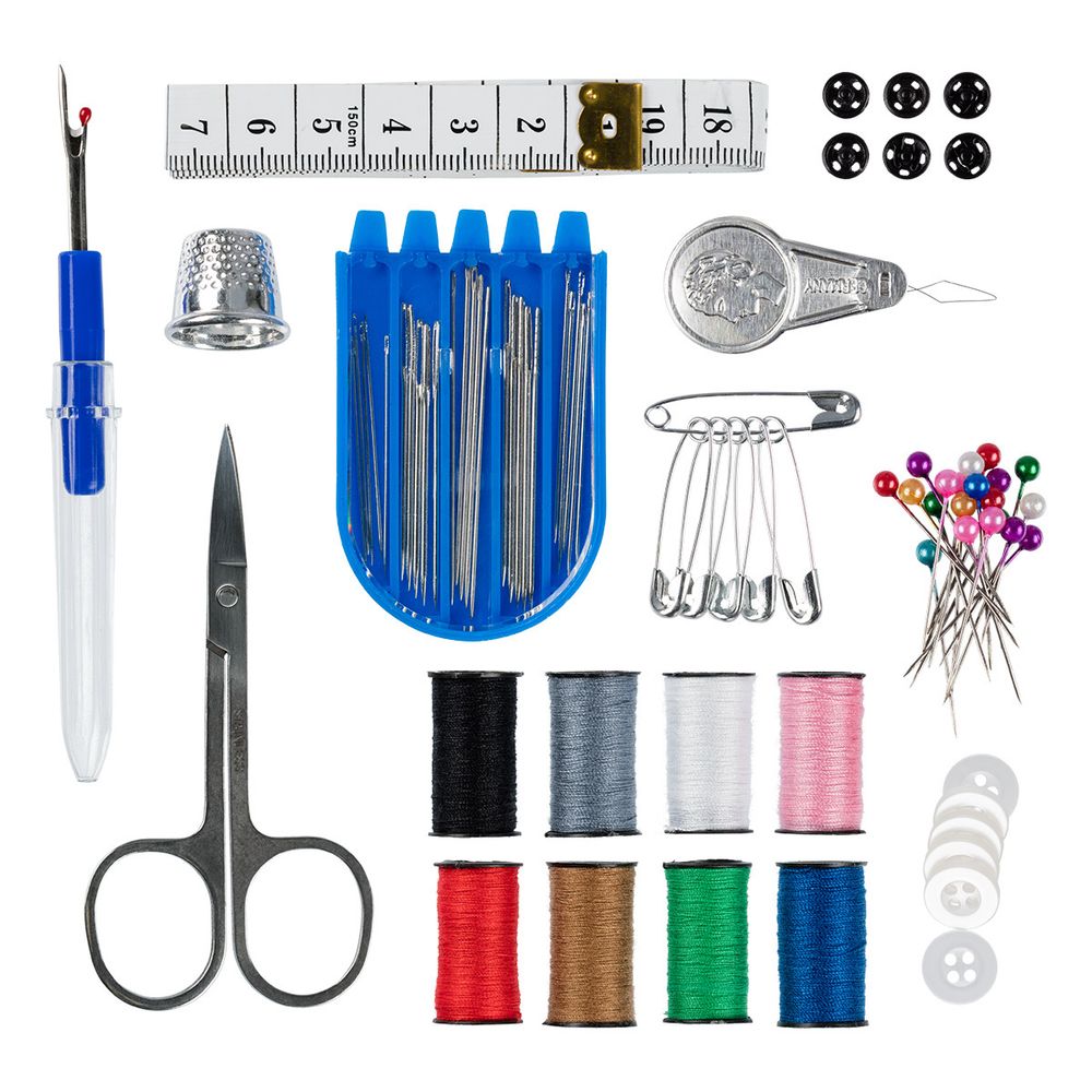 Набор для шитья 11х12х2.5 см, в пенале, Gamma CEB-02