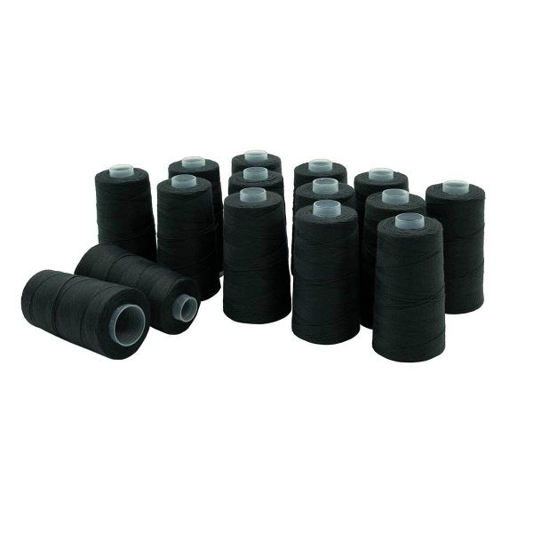 Нитки армированные ПНК им.Кирова 200ЛЛ, 500 м / 1 кат., 6818 черный