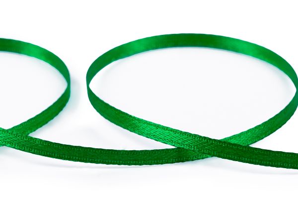 Лента атласная 2-сторонняя 3.0 мм / 91.4±2 метра, 035 зеленый, Gamma AL-3P