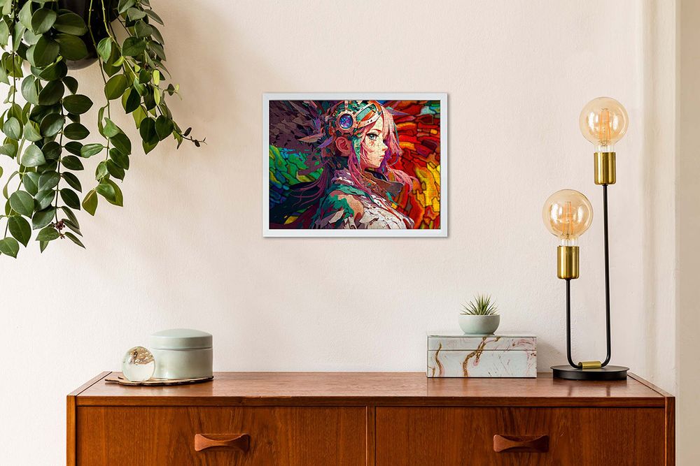 Пазл деревянный Красочное аниме 500 элементов, Фрея PZLD-001