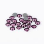 Стразы клеевые стекло 4.7 мм, 5х24 шт, SS20 №26 сиреневый (Amethyst), Zlatka ZRTG-2024