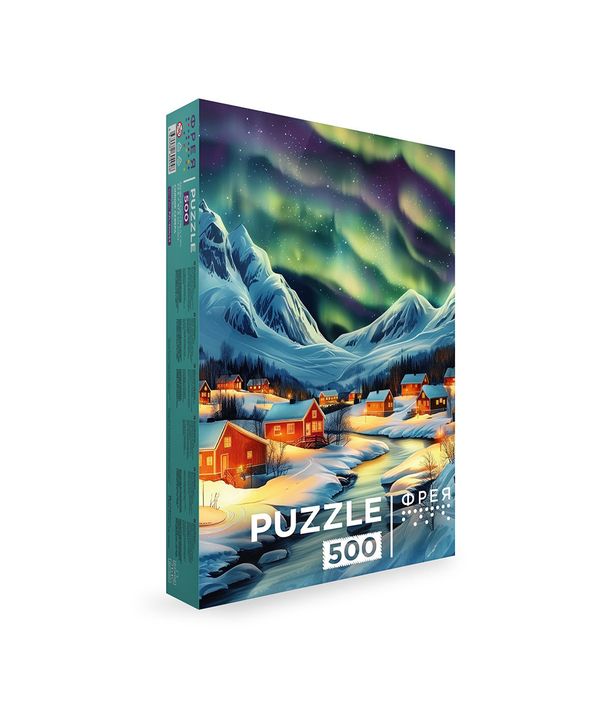 Пазл 500 элементов, Сияние севера, Фрея PZL-500/54