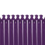 Молния потайная (скрытая) Т3 (3 мм) 1 зам., н/раз., 50 см, фиолет., нейлон, 31326 / 50, 10 шт