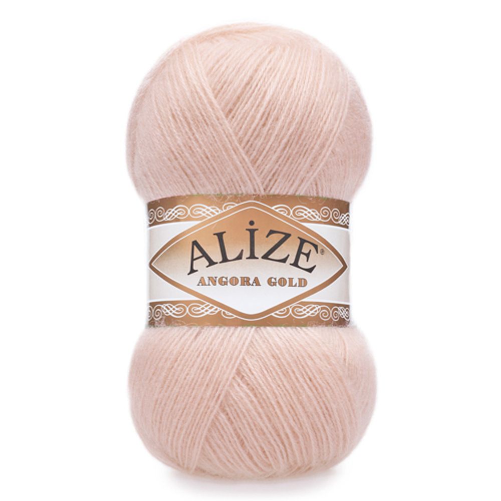 Пряжа Alize (Ализе) Angora Gold / уп.5 мот. по 100 г, 550м, 404 пудра A