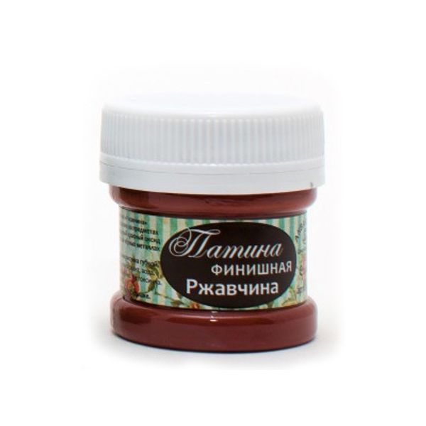 Патина финишная 25 мл, К3435 ржавчина, Аква-колор