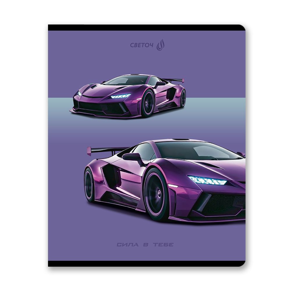 Тетрадь ученическая общая, A5 40 л. на скобе 65 г/м², белизна 100% 10 шт клетка, 01473 Без тормозов, Светоч Т194