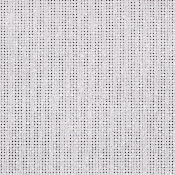 Канва Aida 11 ct, 50х50±2 см, белый с перламутровым люрексом, Gamma
