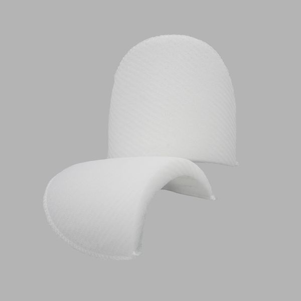 Плечевые накладки (подплечники) втачные 100х155х14 мм, белый, 50 пар