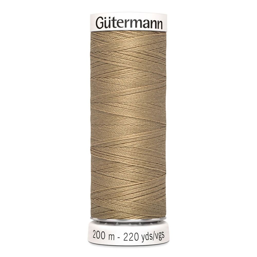 Нитки универсальные Gutermann Sew-all 100 (200 метров), 5 кат. | 265 серо-песочный