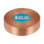 Лента атласная 1-сторонняя 25.0 мм / 33±2 метра, 146 пепельно-каштановый, Gamma