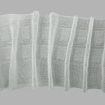 Лента (тесьма) шторная: сборка параллельная (1:2.5) 80 мм / 100 метров, 420156