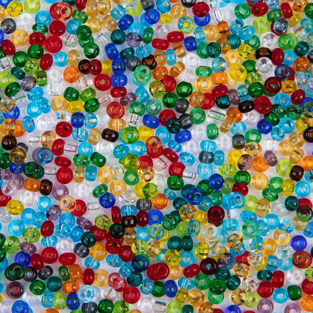 Набор бисера Preciosa ассорти 50 г, 06/0, 19691 разноцветный, 371-99001