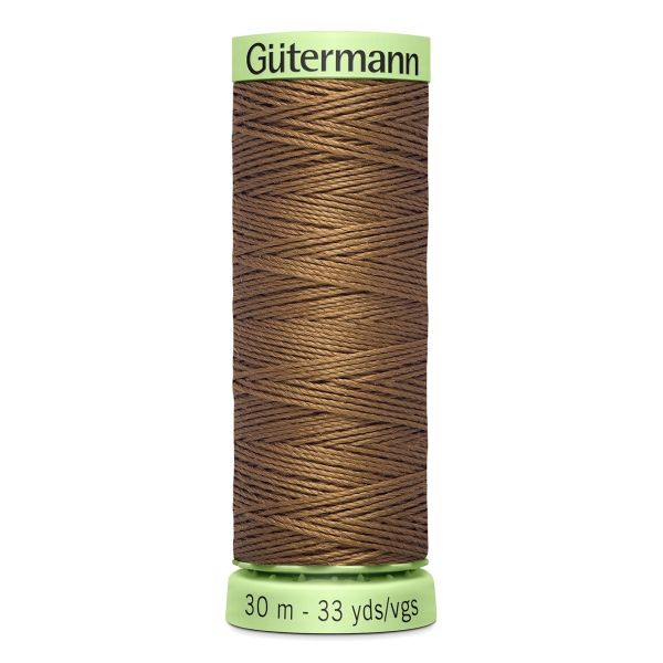 Нитки отделочные Gutermann Top Stitch, 30м, 180 золотистая охра, 5 катушек