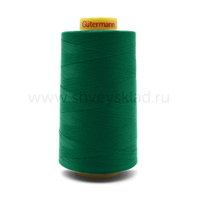 Нитка универсальная Gutermann Mara 120/2, 5000 м, 700185, 402 изумрудно-зеленый, 1 катушка
