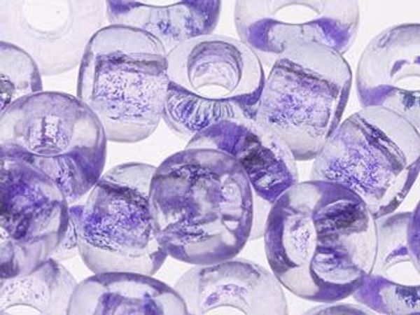 Бисер Preciosa 10/0 (2.3 мм), 1х50 г, прозрачный solgel, цв. 01123