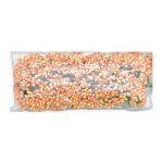 Цветы искусственные декоративные 2см (12 штук) (оранжевый)