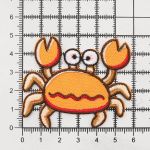 Термоаппликация Краб, 5х5.8cm, Hobby&Pro