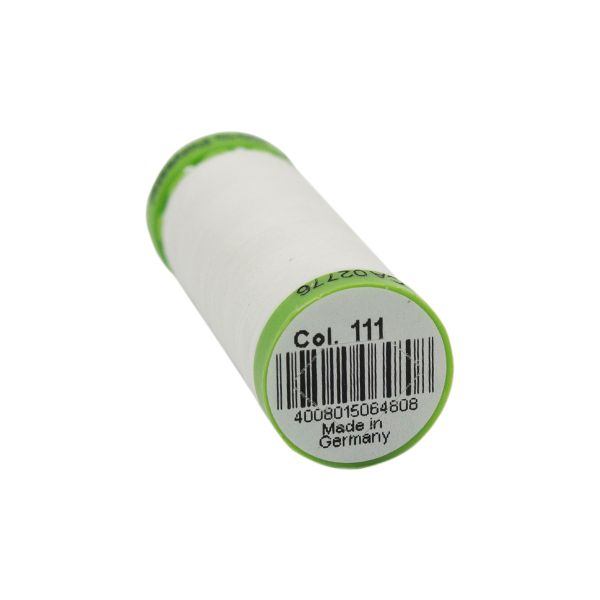 Нитки для тонких тканей Gutermann Extra Fine 150, 200м, 111 айвори, 5 катушек