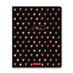 Тетрадь ученическая общая, тиснение фольгой A5+ 48 л. на скобе 65 г/м², белизна 100%, 10 шт, линия в термоусадочной пленке, 000311 My Love, Светоч 48ТСК5_6_3_2