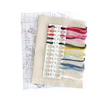 Набор для вышивания нитками МП Студия (Жар-птица), Нарядная синичка, 15х16 см