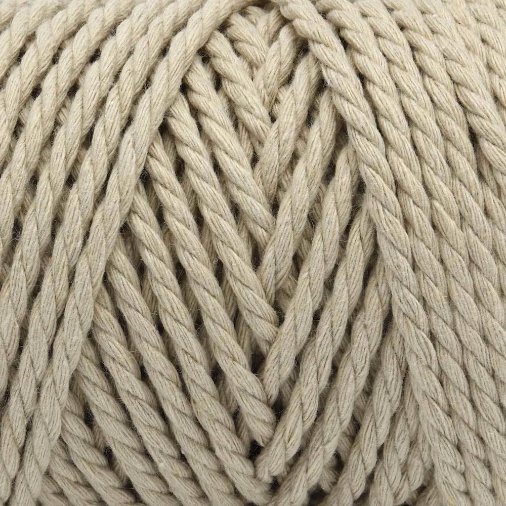 Пряжа YarnArt (ЯрнАрт) Macrame Rope 3мм / уп.4 мот. по 250 г, 63м, 753 бежевый