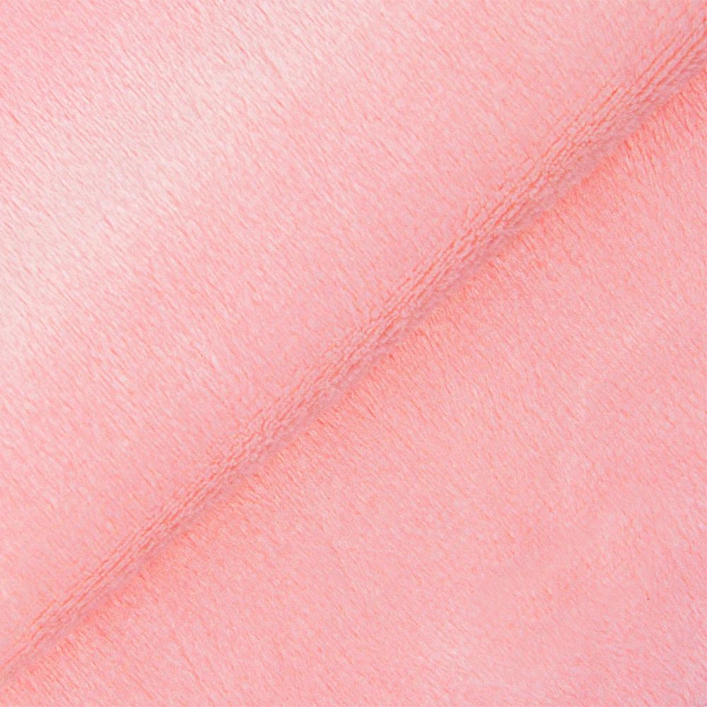 Плюш Peppy PEV 273 г/м², 152 см / рул. 5 метров, 32 розовый/pink