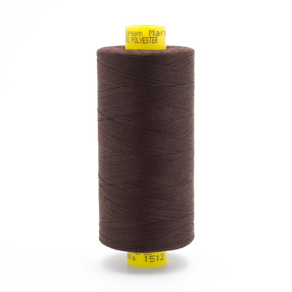 Нитка универсальная Gutermann Mara 120/2, 1000 м, 700207, 1512 темный шоколад, 1 катушка