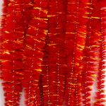 Проволока синельная объемная Цветок 12 мм / 300мм, 15 шт, Astra&Craft (B-037 красный)