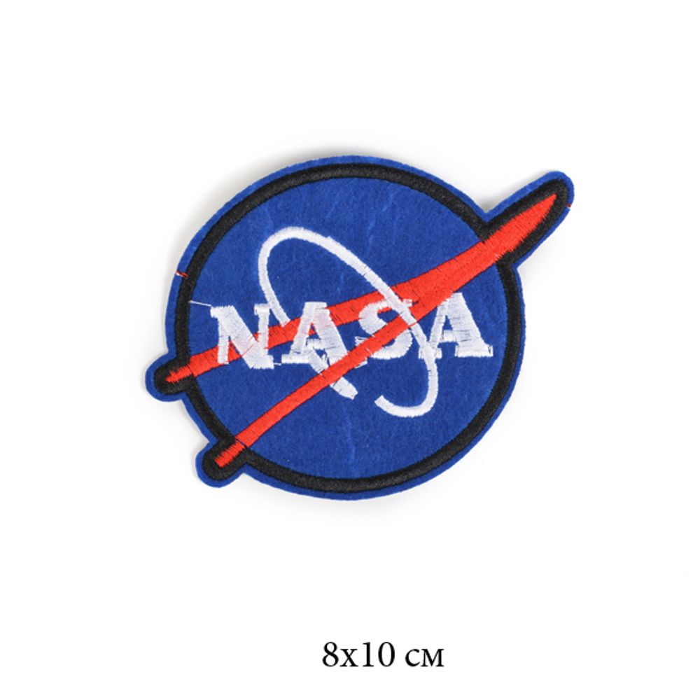 Термоаппликация 2110 NASA 8х10 см, уп.10 шт