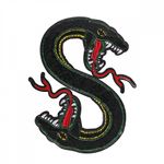 Термоаппликация Змея 29х19 см, TBY.2432, уп.2 шт