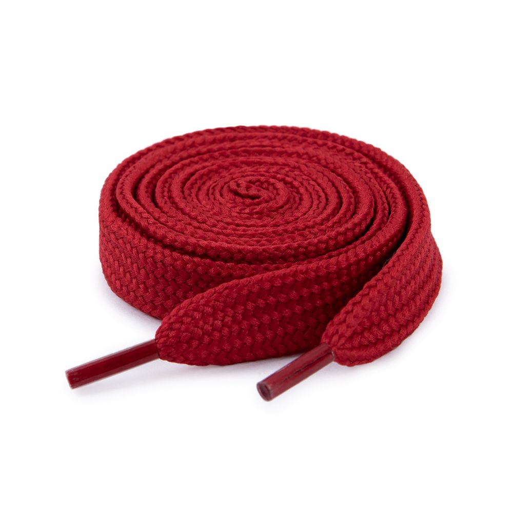 Шнурки для обуви т.6 120 см, 25 п №115 красный, Gamma