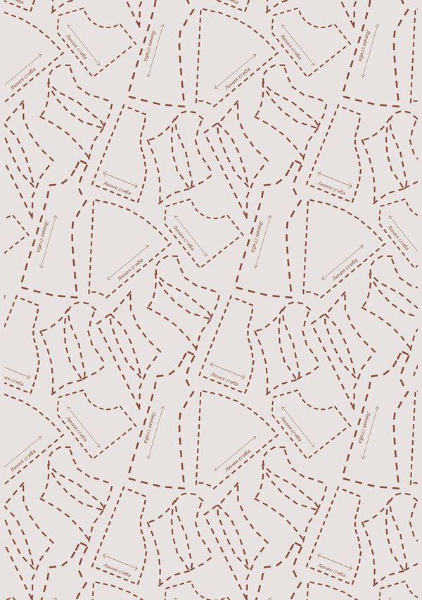 Ткань для пэчворка Peppy Век моды, рулон 112 см / 5 метров, ВМ-04 серый, Peppy