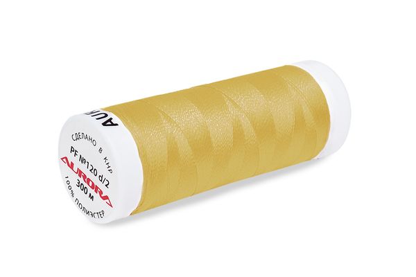 Нитки для креативных работ Aurora №120, 300 м, цв. PF560, 5 катушек