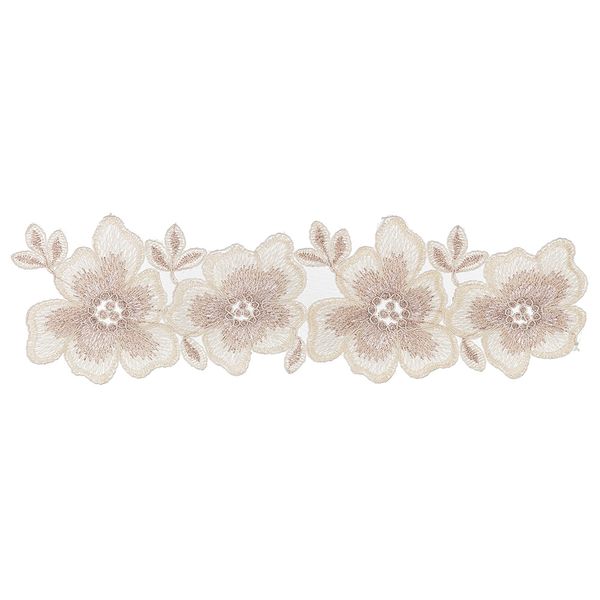 Цветы, 1 шт, пудровый, Gamma MTFL-01