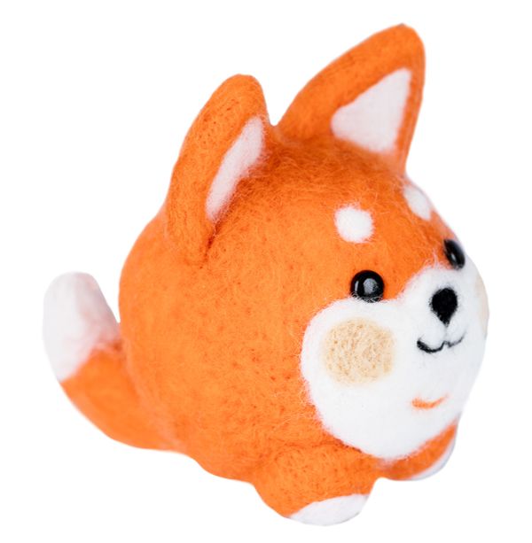 Набор для валяния Miadolla, Песик Момо, 8 см, WT-0203