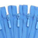 Молния спираль (витая) Arta Т5 (5 мм) 1 зам., разъем., 80 см, цв. 260 голубой, уп.5 шт