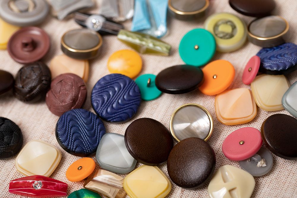 Пуговицы на ножке костюмные 20 мм, 24 шт, D568 коричневый, Blitz DRN 0006