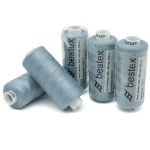 Нитки швейные бытовые Bestex 40/2, 365 м (400 ярд) / 10 кат., 314 лилово-голубой