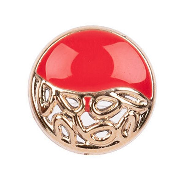 Пуговицы на ножке блузочные 11 мм, 36 шт, D819 красный, Blitz DRN 0020