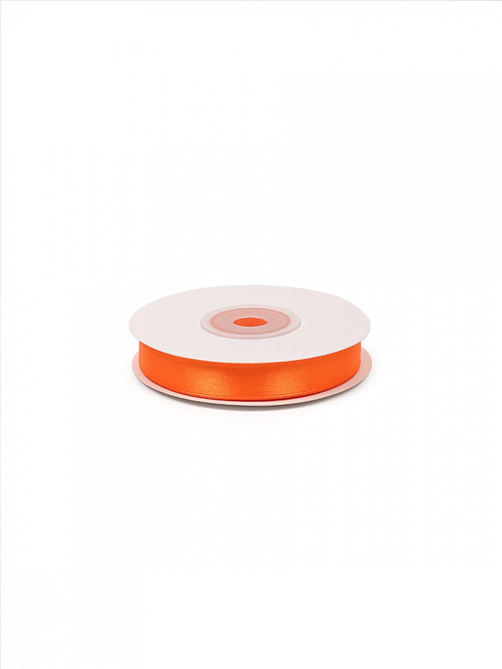 Лента атласная 1-сторонняя 12.0 мм / 22.5±1 метра, 3020 ярк.оранжевый, Magic4Hobby
