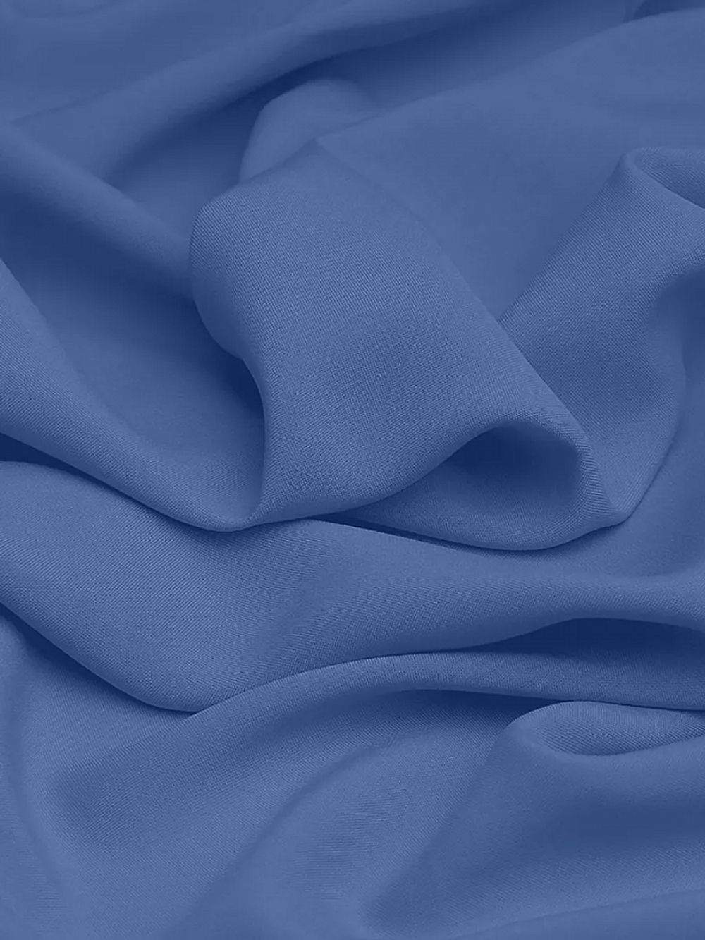 Штапель 110 г/м², 145 см / 2 метра, TBY-Vi-30-44.2, цв.44 голубой