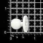 Пукля поварская, цветная, 10 мм (кипенно-белый) П-10, 500 шт