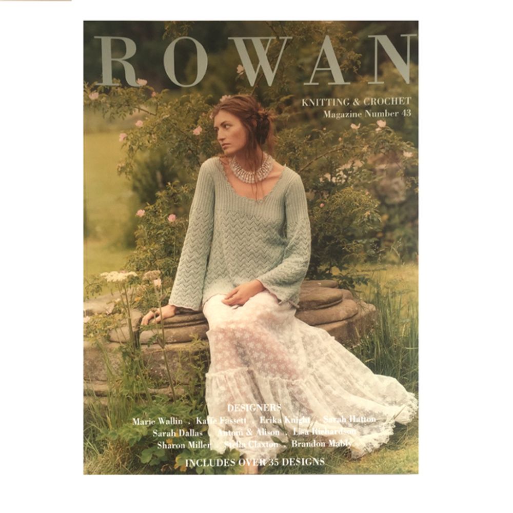 Журнал Rowan "Knitting & Crochet Magazine 43", ZM43 /TOS/ Журнал Rowan "Knitting & Crochet Magazine 43", ZM43 /TOS/