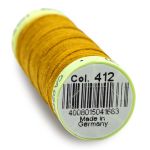 Нитки отделочные Gutermann Top Stitch, 30м, 412 охра, 5 катушек
