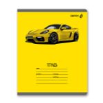 Тетрадь ученическая школьная, выборочный лак, A5 18 л. на скобе 65 г/м², белизна 100% 20 шт линия, 01454 Дрифт, Светоч Т185